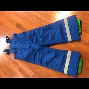 Royal blue snow pants